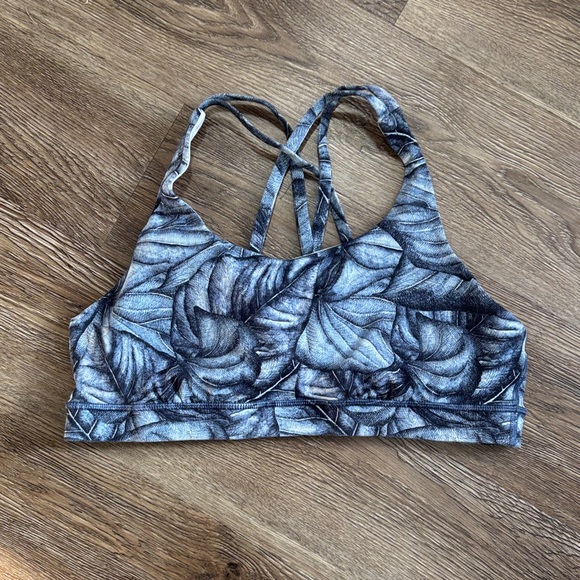 lululemon athletica Other - lululemon Energy Bra in a Nulux fabric with a Concrete Jungle print.